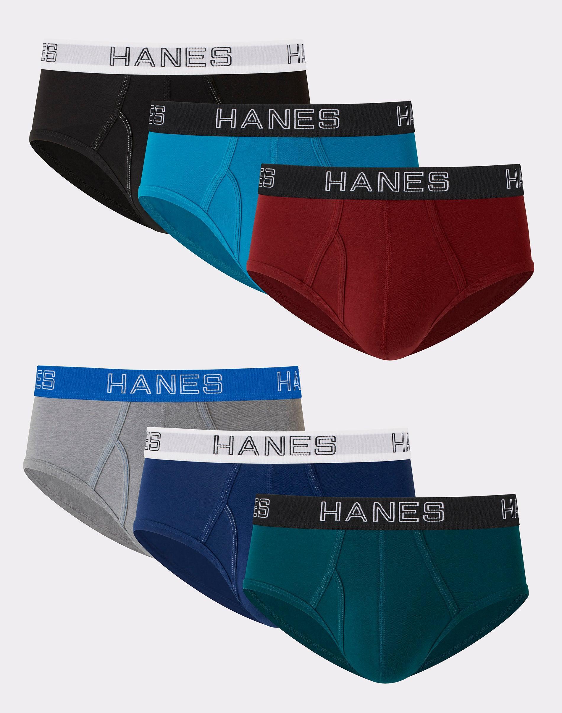 Mens Hanes Ultimate 6-Pack Stretch Briefs Product Image