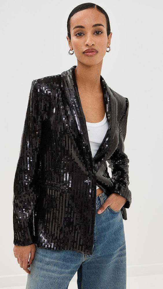 Susana Monaco Square Sequin Blazer | Shopbop product image