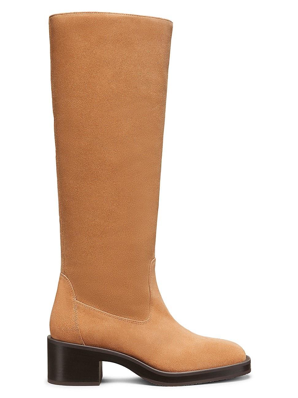 Womens Kaia Suede Knee-High Boots Product Image