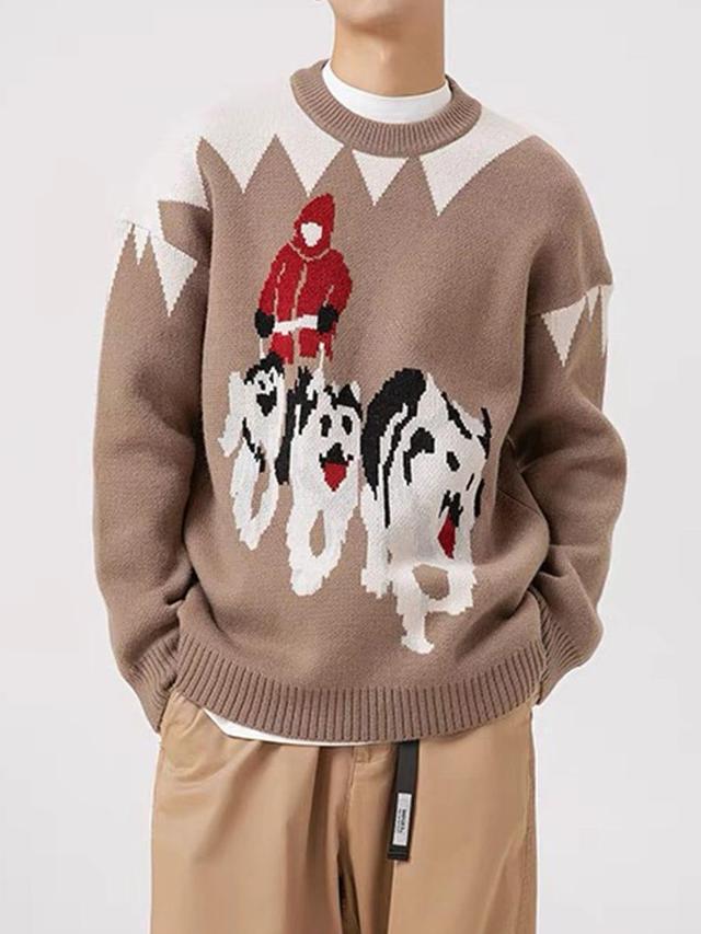 Aelfric Eden Sled Dogs Jacquard Sweater Product Image