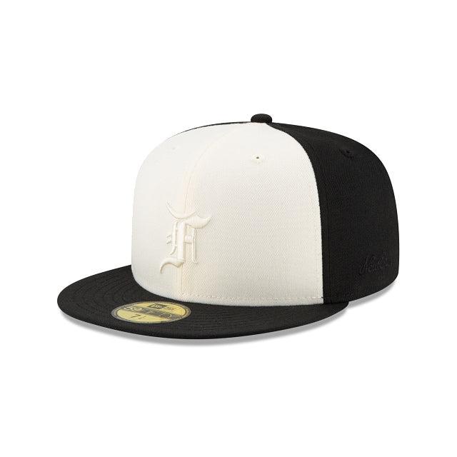 Essentials By Fear Of God Black 59FIFTY Fitted Hat Male Product Image