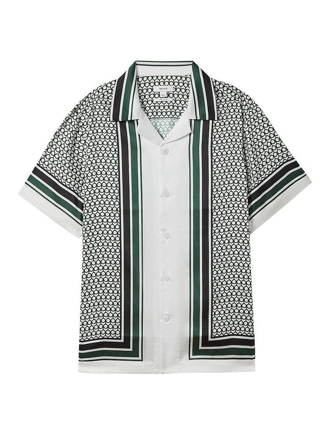 Mens Blair Printed Camp Collar Shirt Product Image