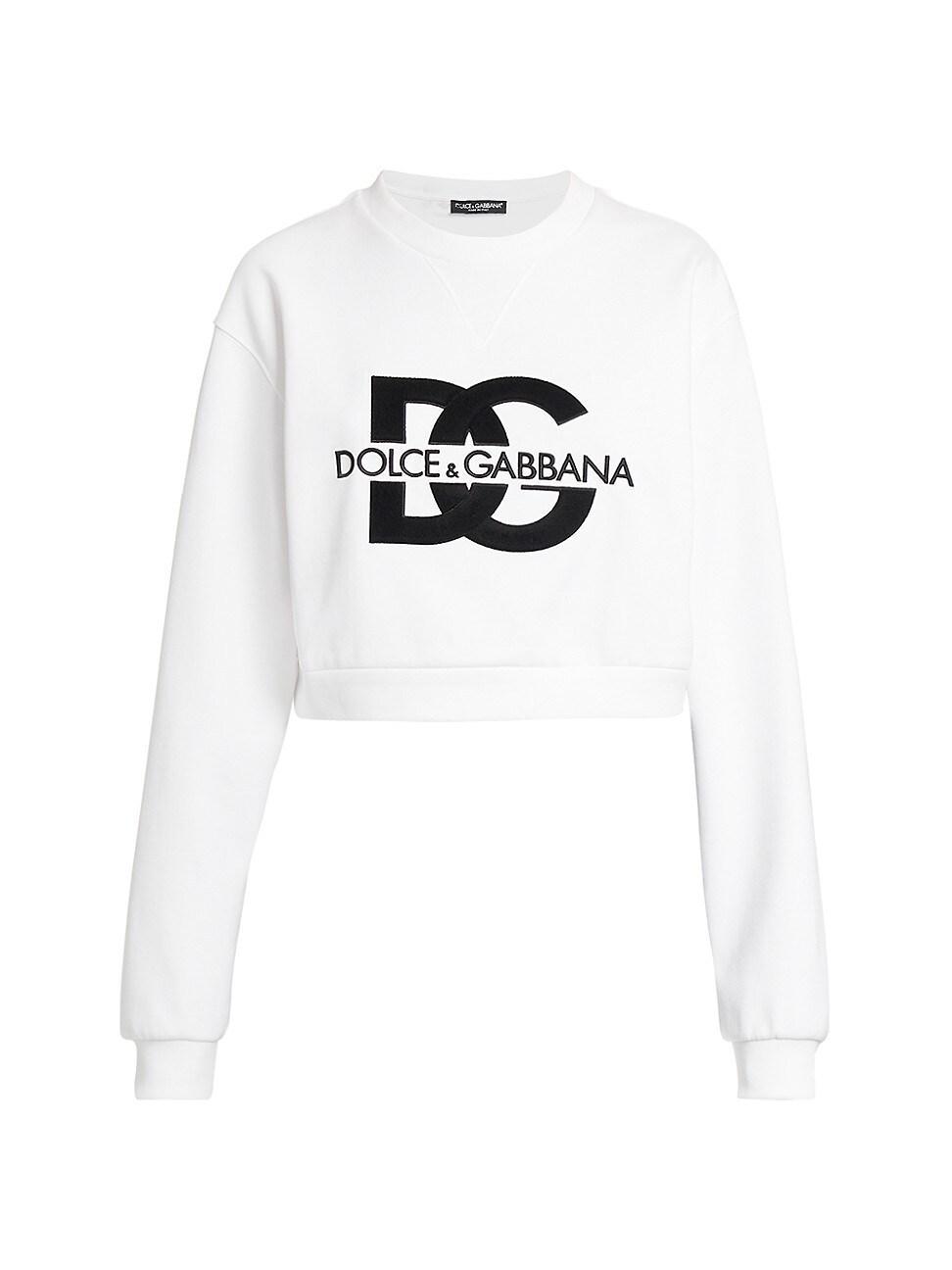 Womens DG Logo Crewneck Sweatshirt Product Image