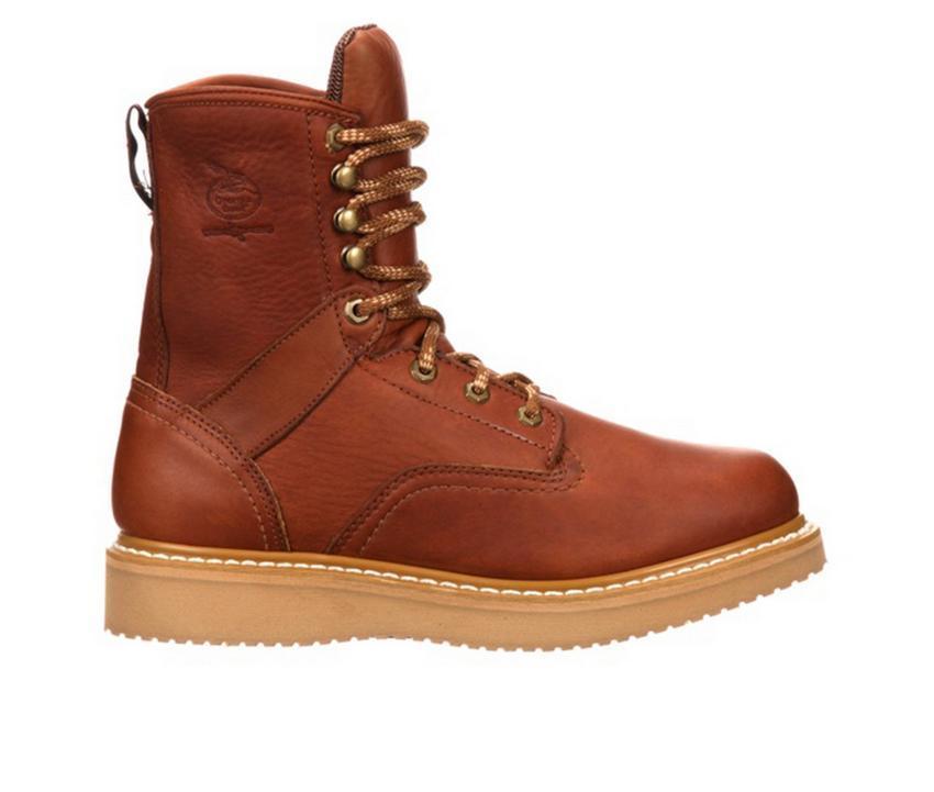 Men's Georgia Boot 8"  Wedge Work Boots Product Image