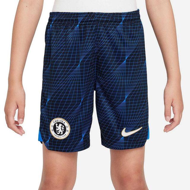 Youth Nike Navy Chelsea 2023/24 Away Stadium ReplicaShorts, Boys Chl Blue Product Image