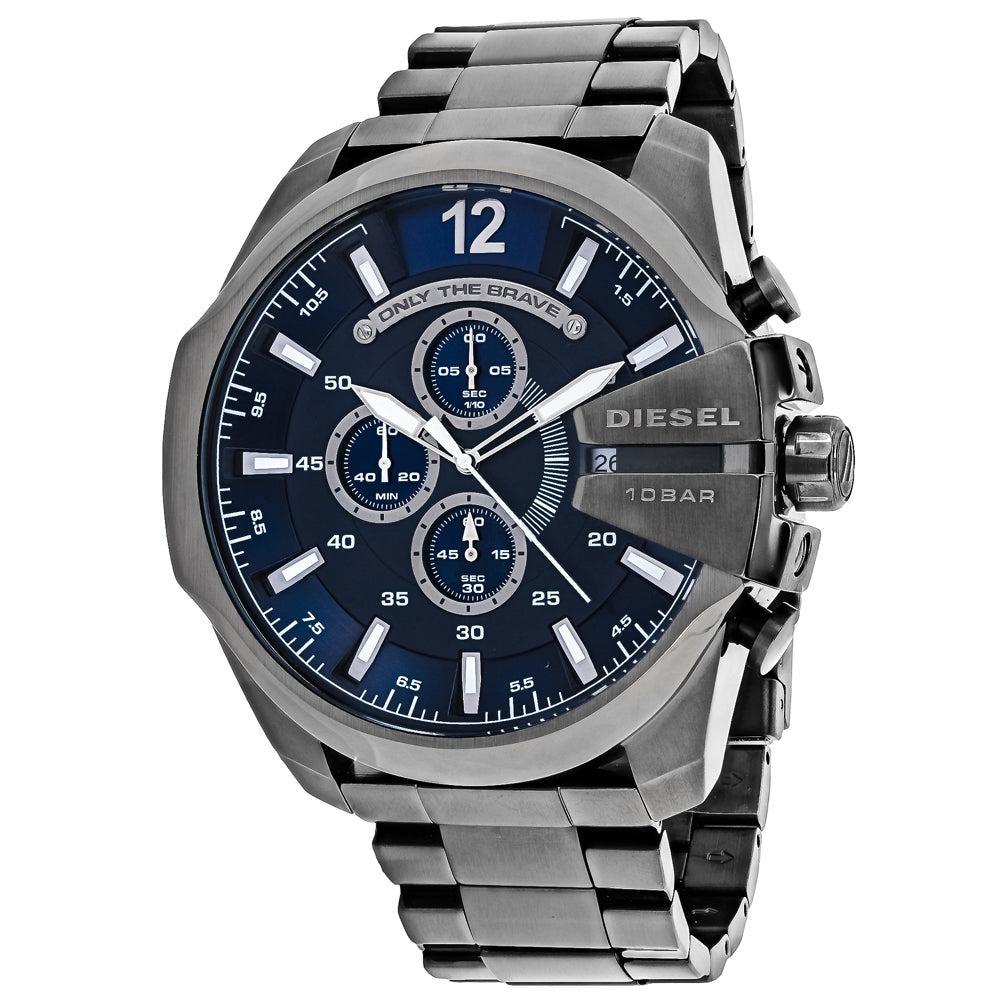 Men's Mega Chief Blue Dial Watch In Black Product Image