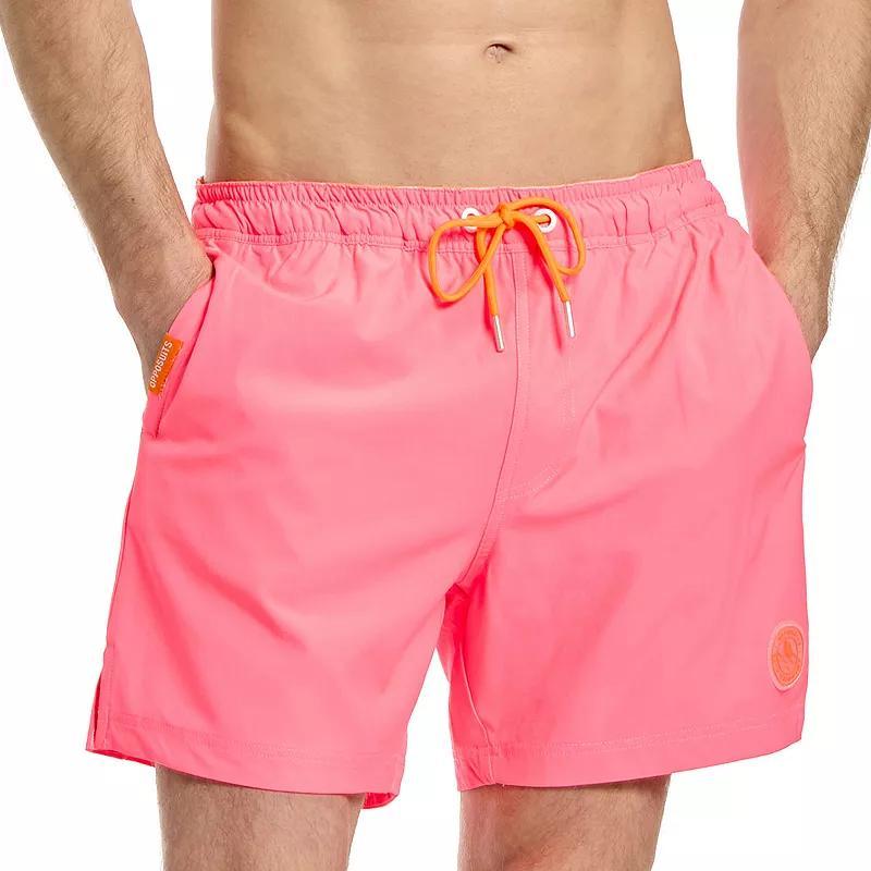 Mens OppoSuits Neon Power Swim Trunks Product Image