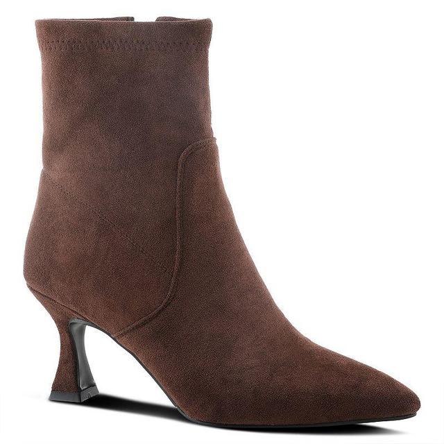 Patrizia Ellafitz Womens Ankle Boots Dark Brown Product Image