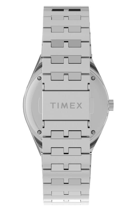 TIMEX ® Q Gmt Bracelet Watch, 38mm In Stainless Steel Product Image