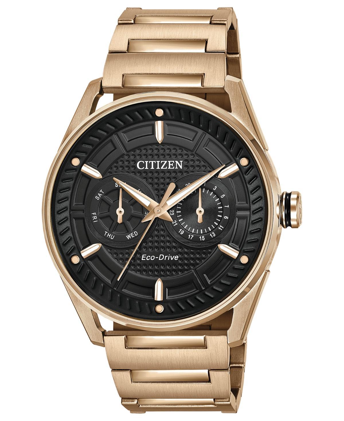 Citizen Men's Eco-Drive Gold-Tone Stainless Steel Bracelet Watch Product Image