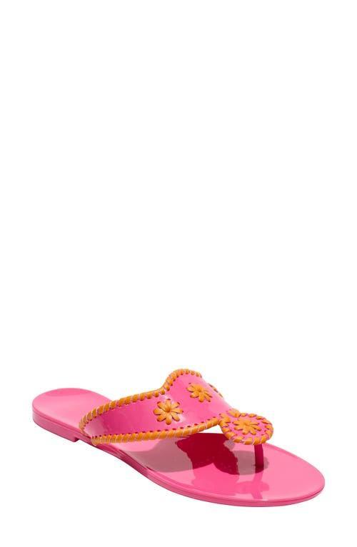 Jack Rogers Jacks Jelly White) Women's Sandals Product Image