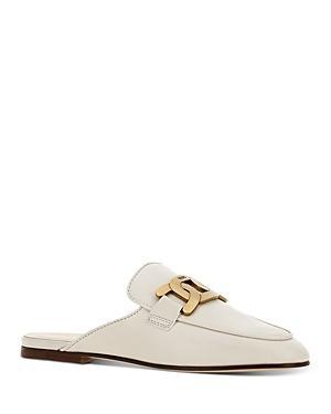 Tods Womens Sabot Loafer Mules Product Image