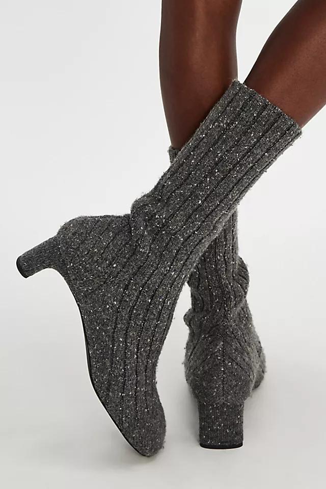 Ariana Knit Sock Boots Product Image