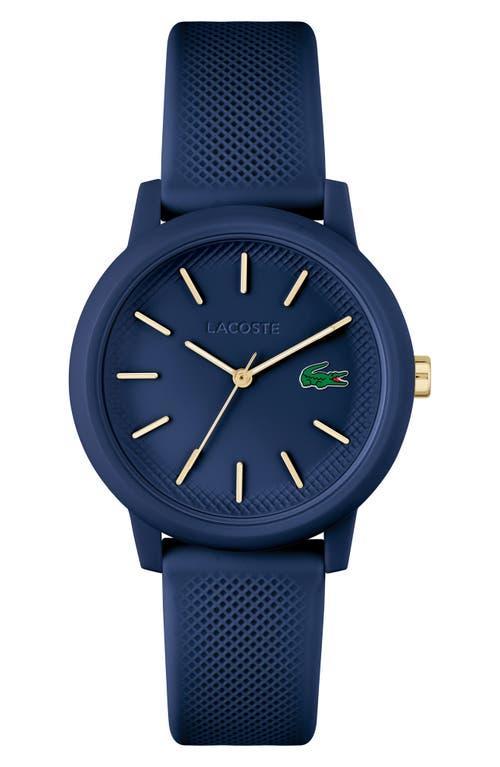 Lacoste 12.12 Silicone Strap Watch, 42mm Product Image