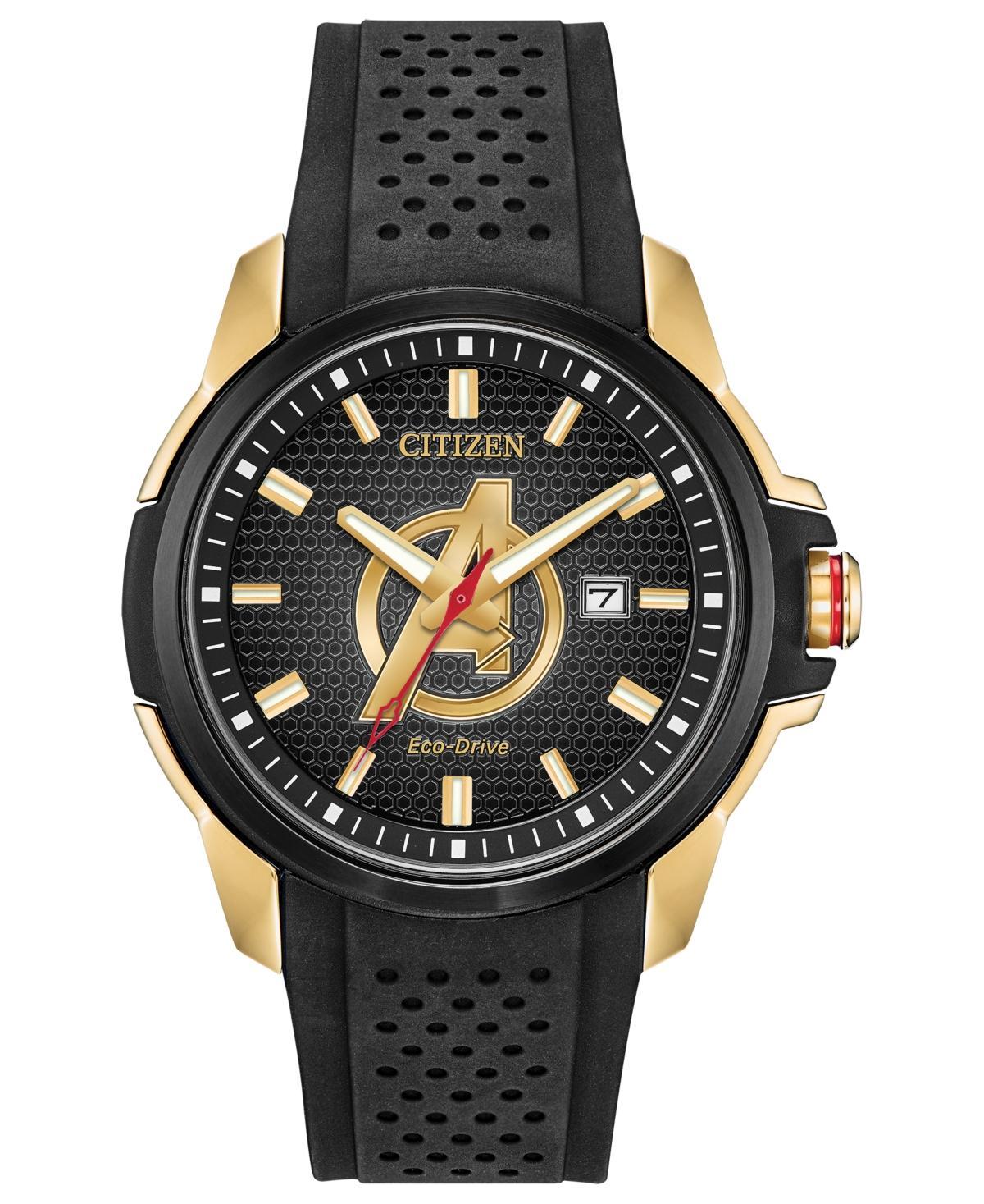 Marvel by Citizen Avengers Black Strap Watch 45mm Product Image