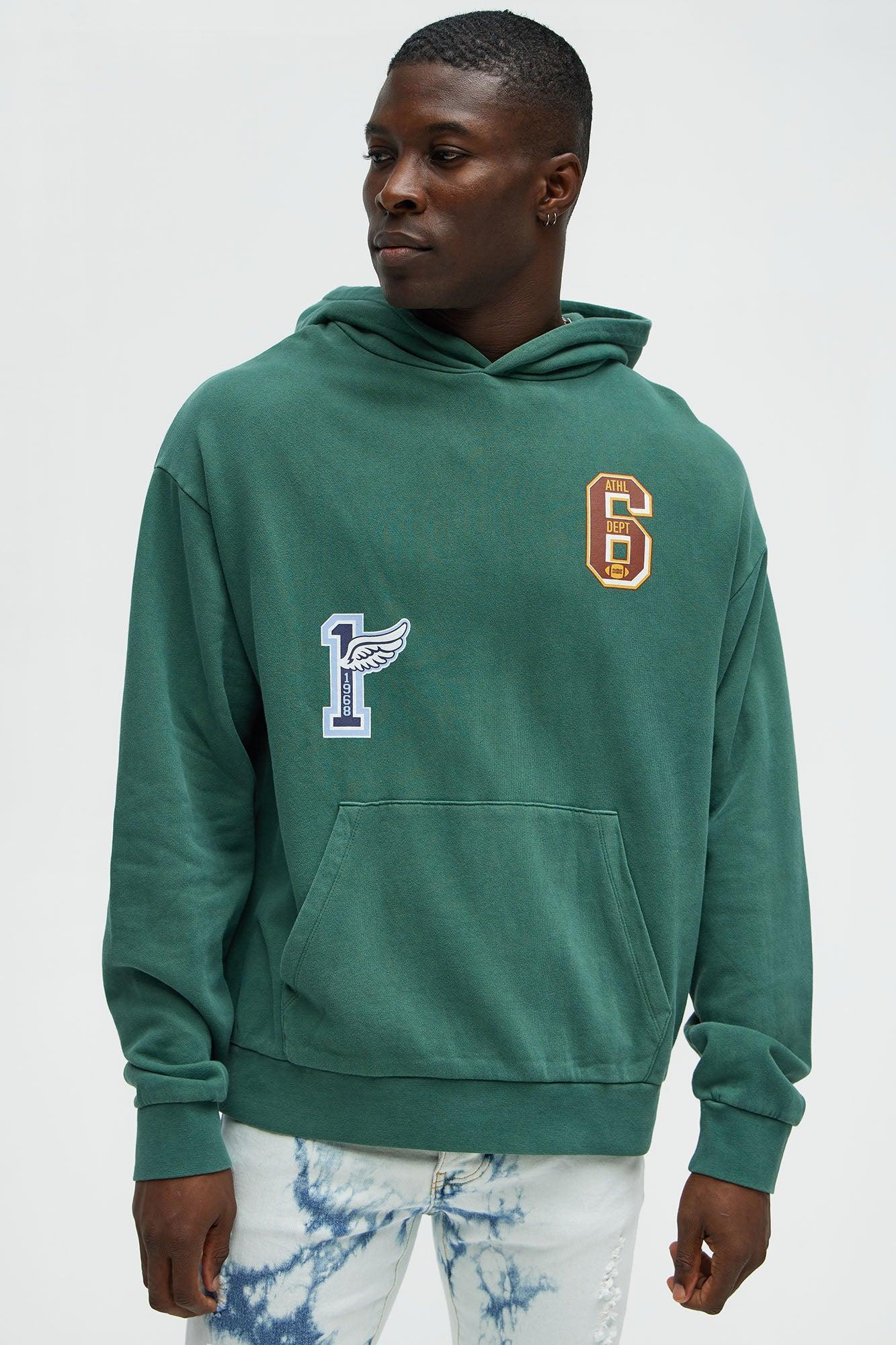 Athletic Department Team 6 Hoodie - Green Product Image