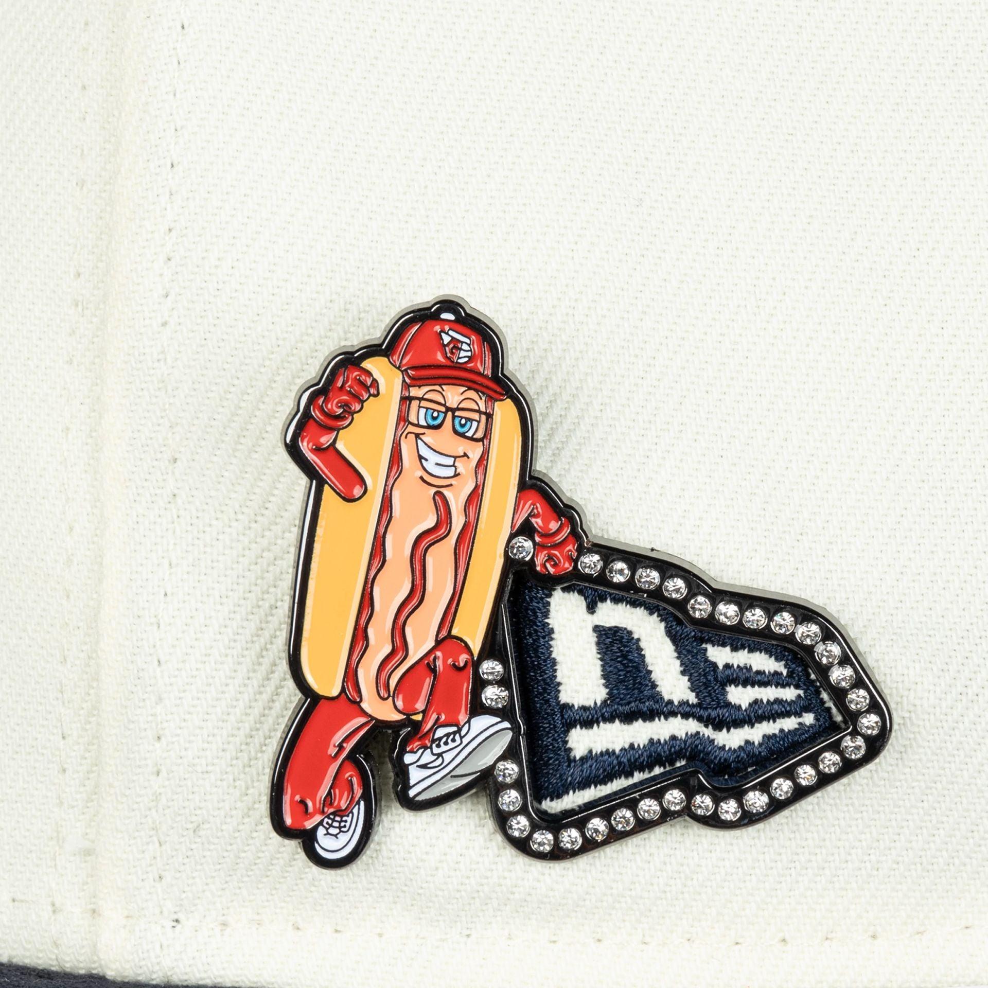 Cleveland Guardians Mascot Pin 59FIFTY Fitted Hat Male Product Image