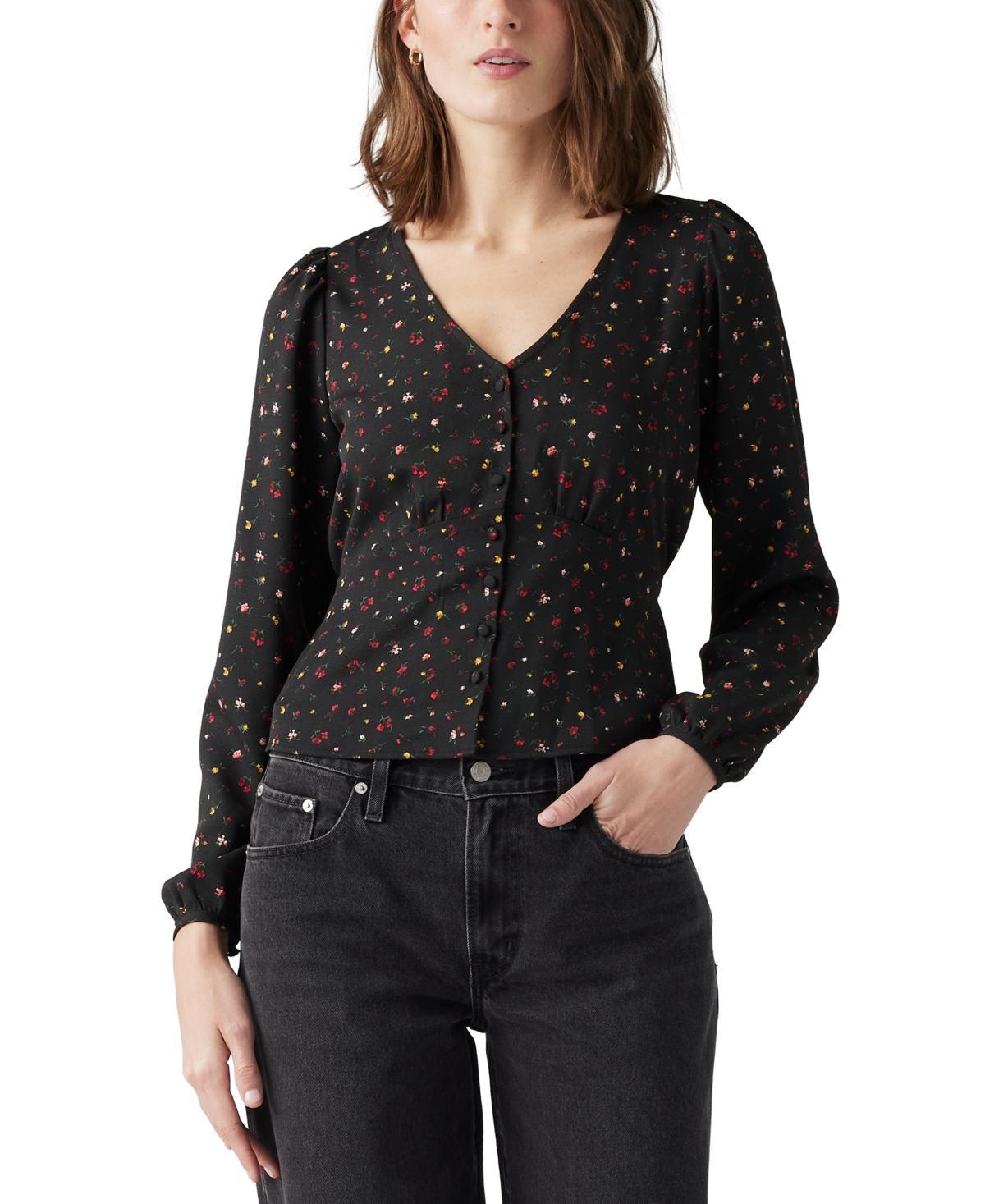 Womens Levis Dolores Long Sleeve Blouse Product Image