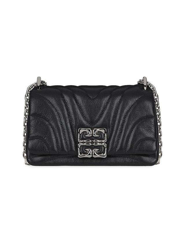 Womens Small 4G Soft Bag in Quilted Leather Product Image