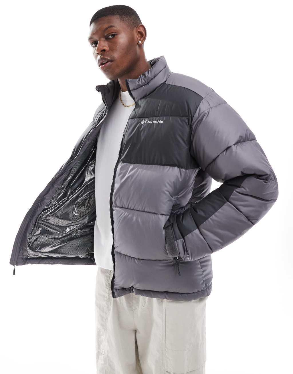 Columbia Pike Lake II jacket in gray Product Image