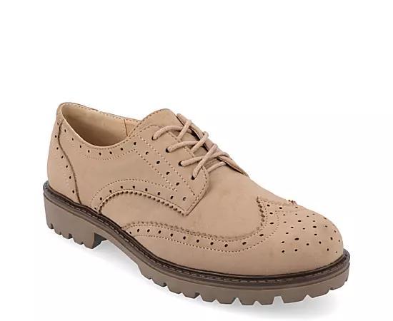 Journee Collection Claudiya Tru Comfort Foam Womens Oxford Shoes Product Image