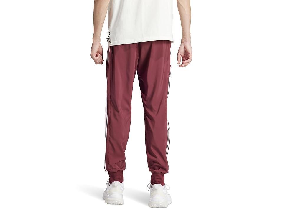 adidas Aeroready Essentials Tapered Cuffed Woven 3-Stripes Pants (Shadow ) Men's Clothing Product Image