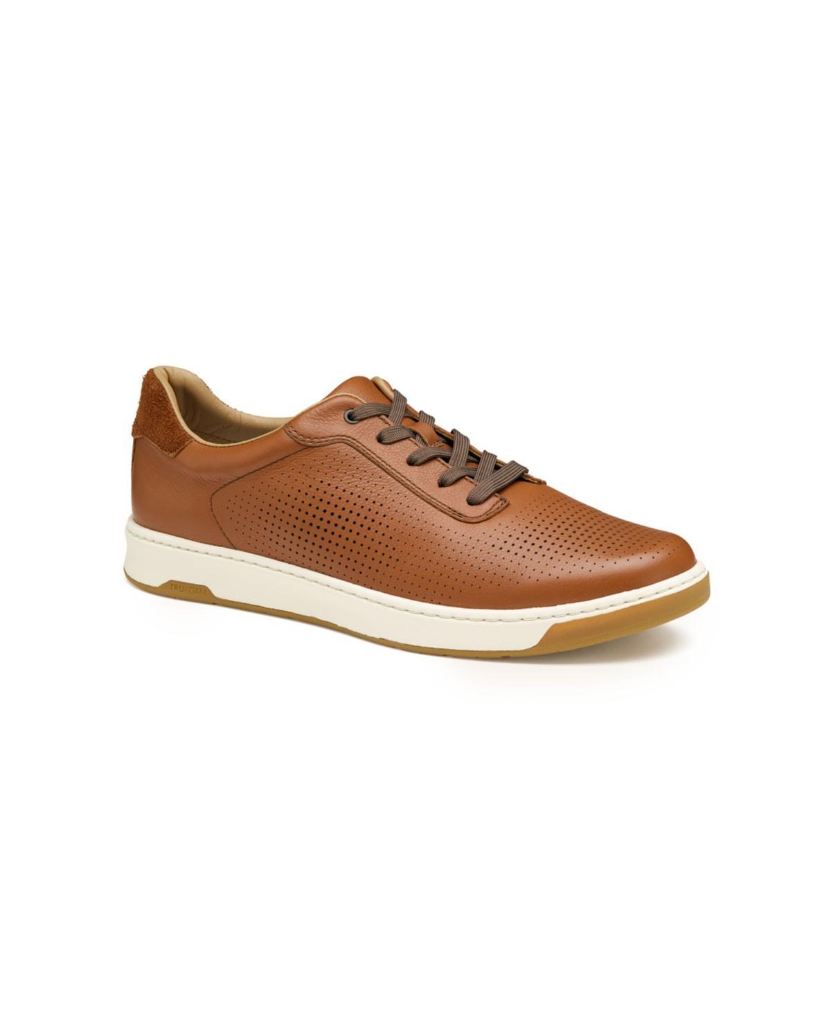 Johnston  Murphy Mens Daxton U-Throat Perforated Leather Sneakers Product Image