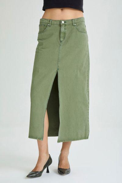 Abrand Jeans 99 Denim Low Maxi Skirt Womens at Urban Outfitters Product Image