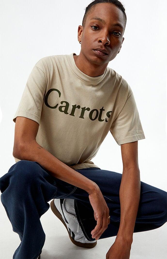 Carrots Men's Wordmark T-Shirt Product Image