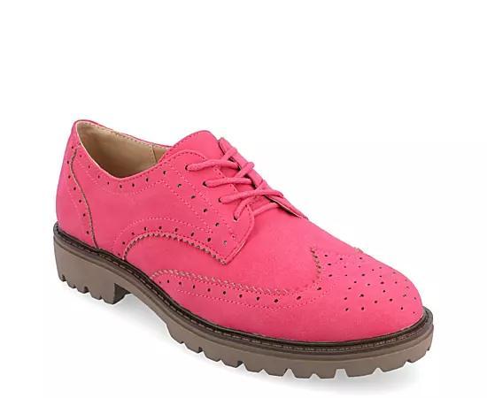 Journee Collection Claudiya Tru Comfort Foam Womens Oxford Shoes Product Image