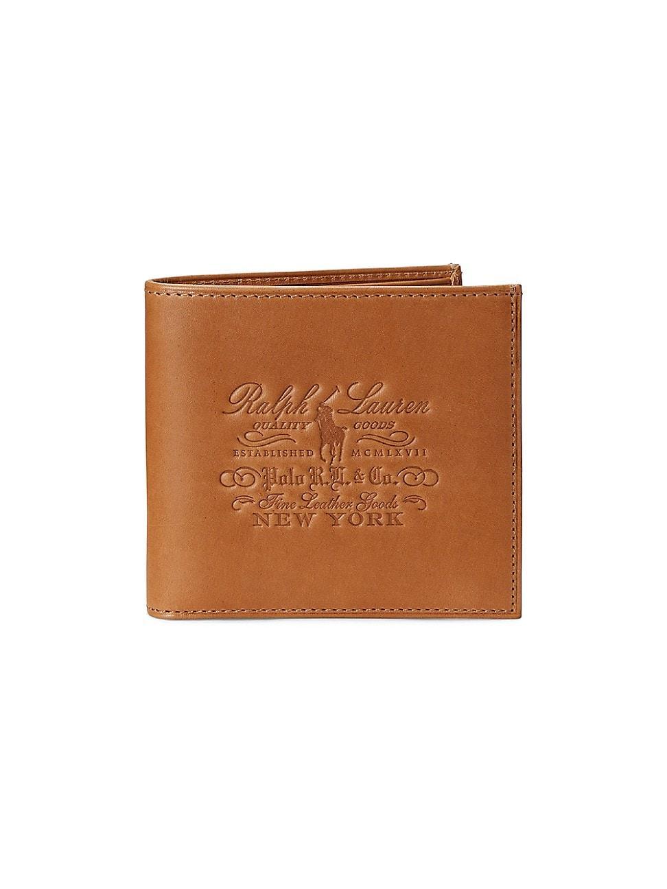 Mens Heritage Leather Bifold Wallet Product Image