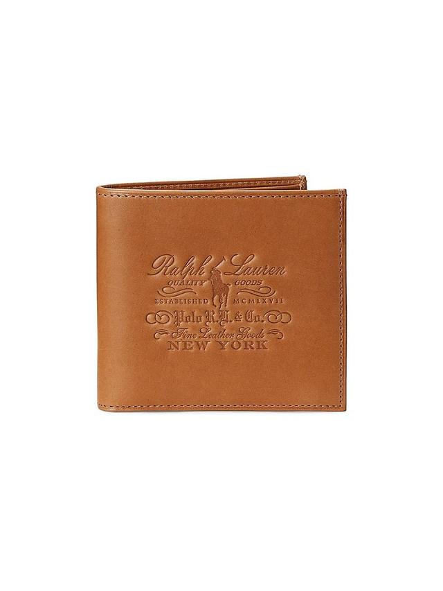 Mens Heritage Leather Bifold Wallet Product Image