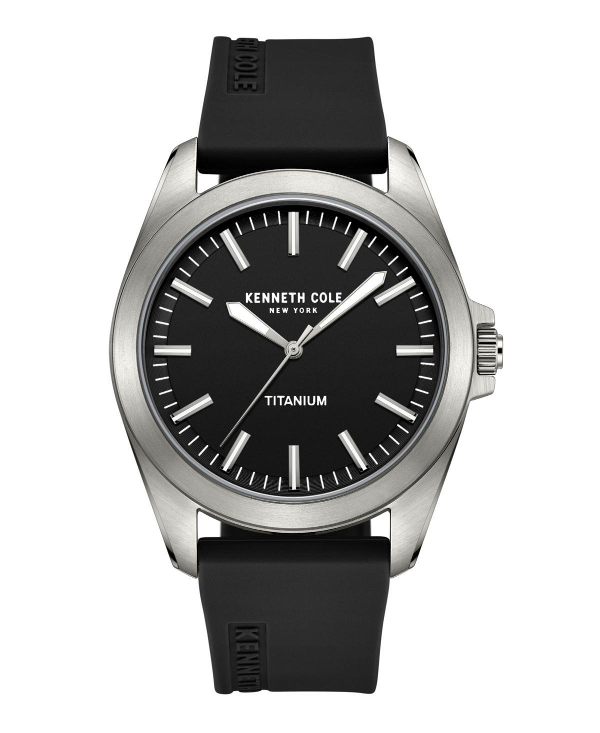 Kenneth Cole Classic Silicone Strap Watch, 42mm Product Image