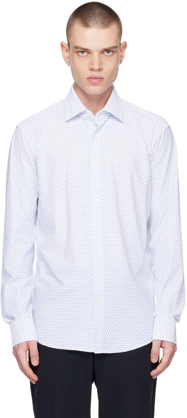 White Regular-fit Shirt In White 100 Product Image