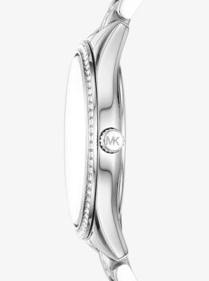 Oversized Pavé Logo -Tone Watch Product Image