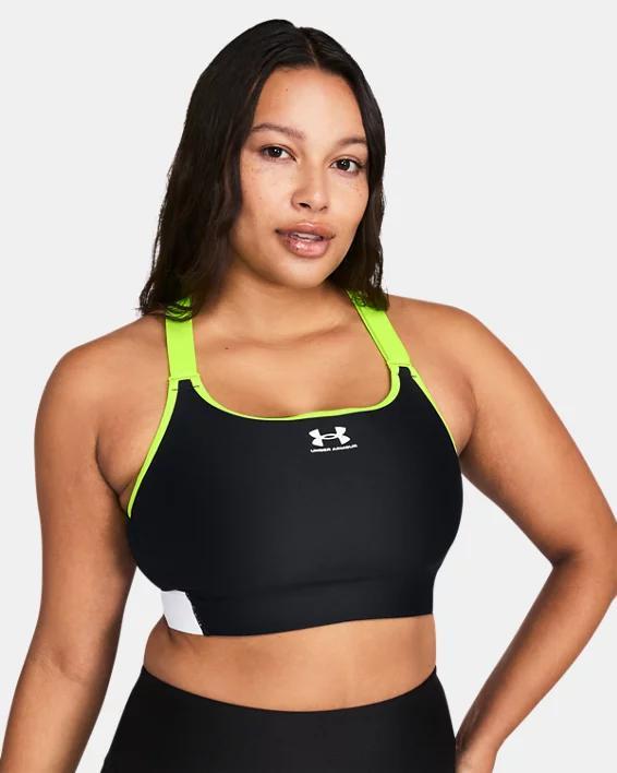 Women's HeatGear® Armour High Pocket Sports Bra Product Image