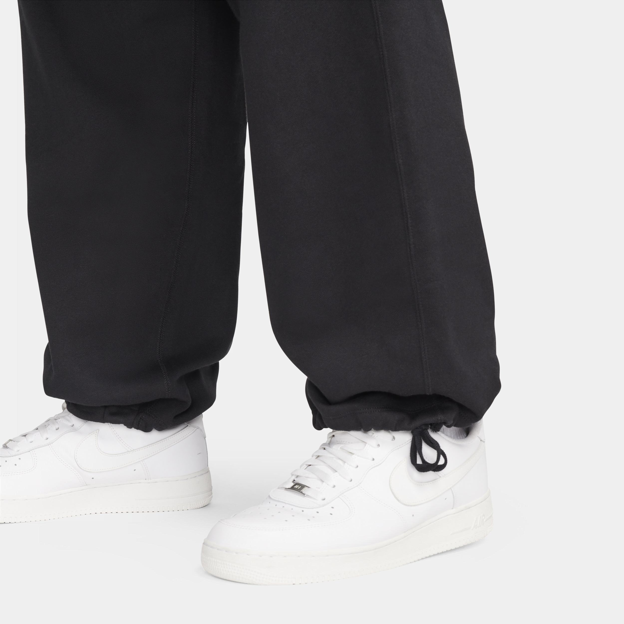 Nike Men's Solo Swoosh Open-Hem Fleece Pants Product Image