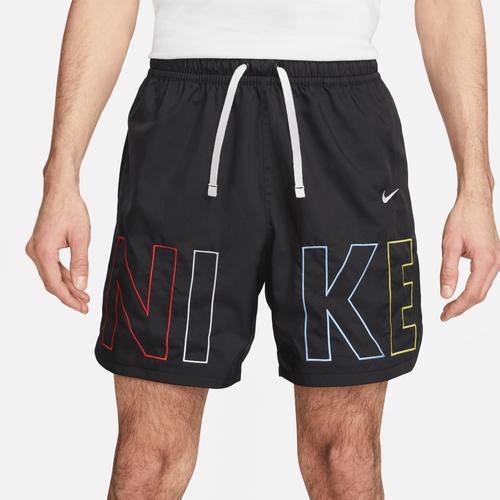 Nike Mens Woven Monogram Flow Shorts - Black/Multi Product Image