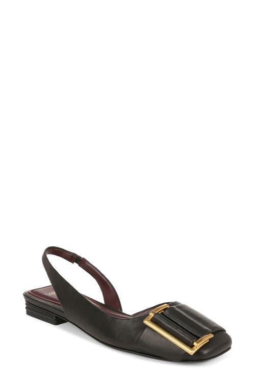 Sarto by Franco Sarto Tracy Leather Slingback Flats Product Image