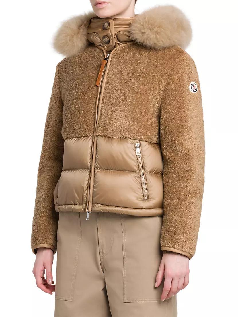 Teddy Short Down Jacket Product Image