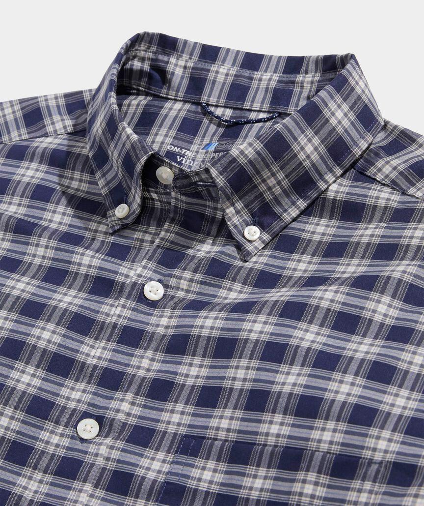 On-The-Go brrrº Tartan Shirt Product Image