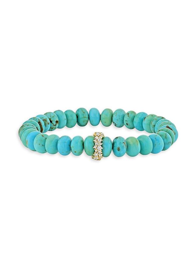 Turquoise Rondelle Bracelet Product Image