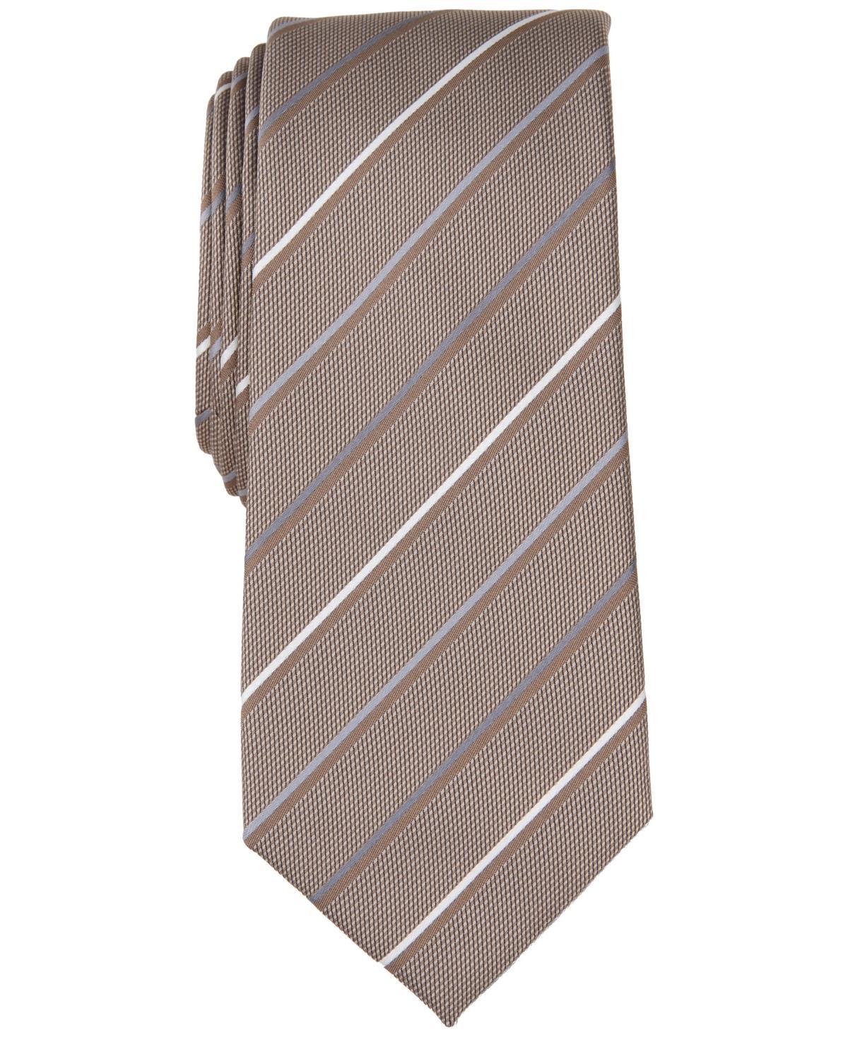 Alfani Mens Belwood Slim Stripe Tie, Created for Macys Product Image