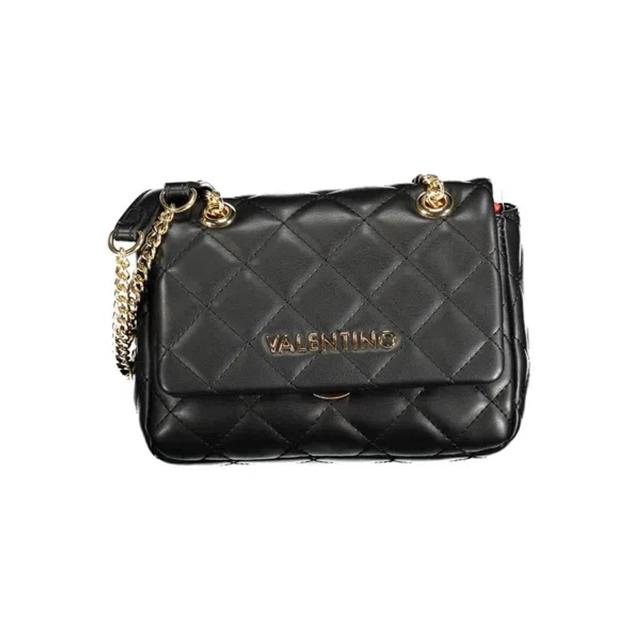 VALENTINO GARAVANI Mini Ocarina Quilted Relove Recycle Black Shoulder Bag In Bke Product Image