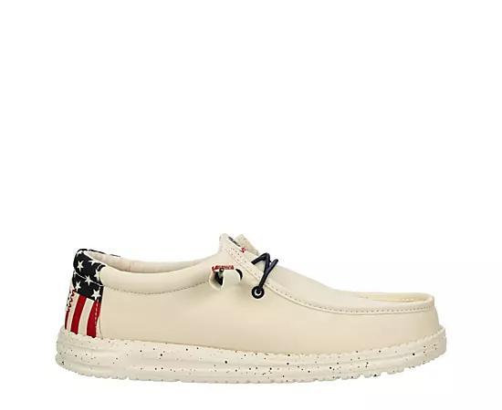 Hey Dude Wally Americana Slip-On Casual Shoes (Off Men's Shoes Product Image