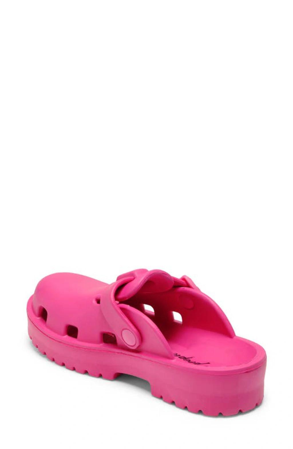 Karlie Buckle Clog In Pink Product Image