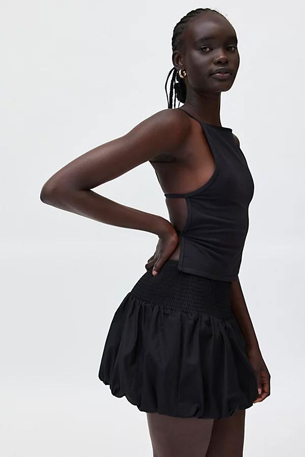 Urban Renewal Remnants Bubble Hem Mini Skirt Womens at Urban Outfitters Product Image