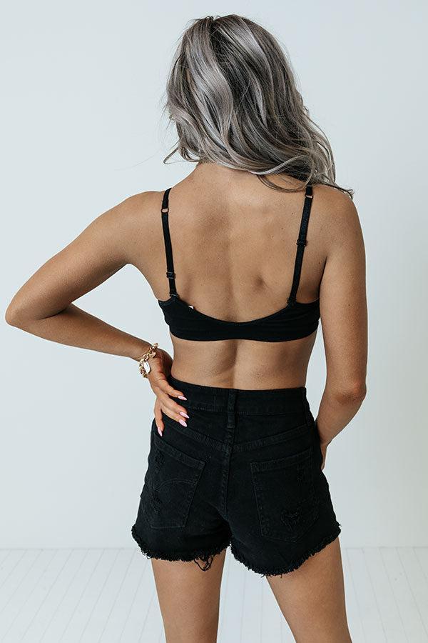 Suite Life Seamless Bralette In Black Product Image