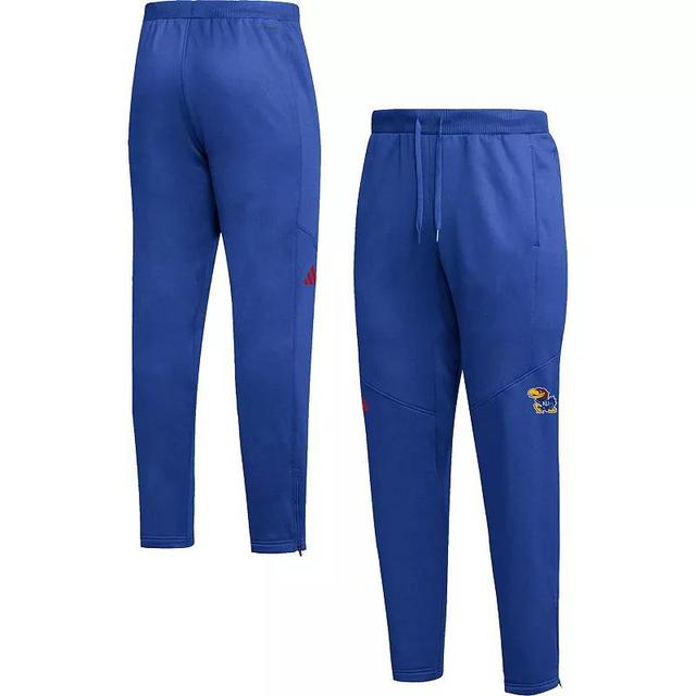 Mens adidas Royal Kansas Jayhawks 2023 Travel AEROREADY Tapered Pants Product Image