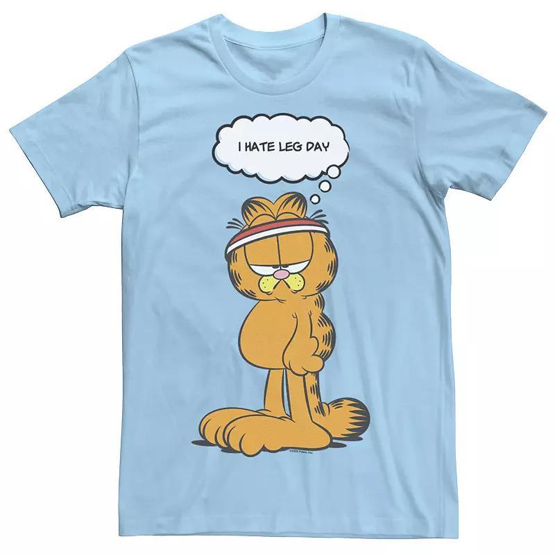 Mens Garfield Leg Day Comic Tee Product Image